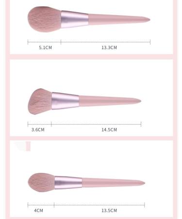 DFHBFG 11-Piece Makeup Brush Set - Premium Eye Shadow Blush & Powder Tools for Flawless Beauty - Buy Online on SooperMarket.com