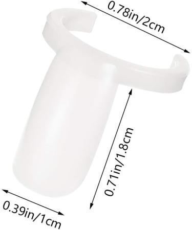 200 Pcs Nail Display Tips: Nail Swatch Sticks for Manicure Store - Natural Color - Buy Online on SooperMarket.com
