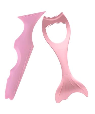 Angoily 2pcs Eyeliner Silicone Molds Eyeshadow Lash Kit Eyelash Tool Makeup Supply Cosmetics Thermostat