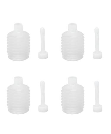 Vaginal Douche Enema Cleaner Portable 200ml Soft Disposable Enema Water Bottle Hygienic for Cleaning Agent (White)
