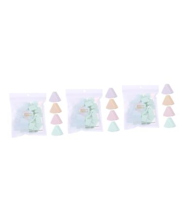 MAGICLULU 3 Boxes Facial Cleansing Sponges Exfoliating Sponge Powder Puff Makeup Sponge