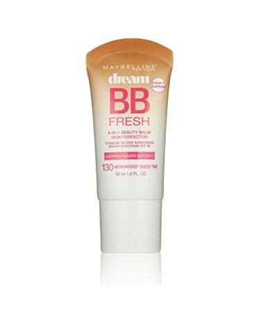 Maybelline Dream Fresh BB 8-in-1 Beauty Balm Skin Perfector SPF 30 Medium/Deep 1 oz ( Pack of 2) 1 Fl Oz (Pack of 2)