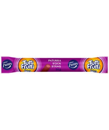 Fazer Tutti Frutti Berry candy Liquorice bar of 20g 0.7 oz
