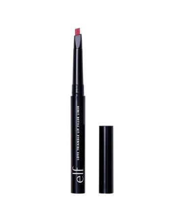 e.l.f. Love Triangle Lip Filler Liner  2-in-1 Lip Liner Pencil For Sculpting & Filling  Long-Lasting Intense Color  Hot Pink