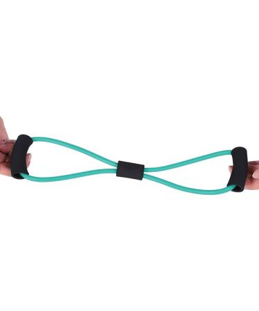 Figure 8 Resistance Band - Arm Back & Shoulder Training Elastic Rope for Home Workouts Yoga & Physical Therapy - Green - Buy Online on SooperMarket.com