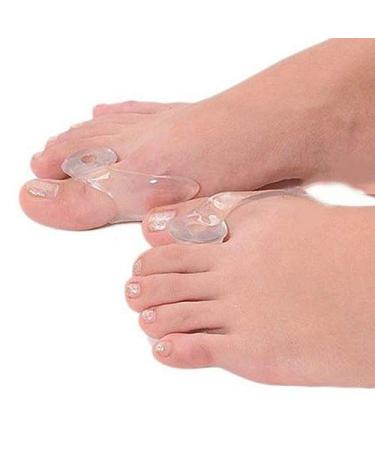 Soft Gel Toe Separators/Corrector for Pain Relief & Alignment - 2Pcs - Buy Online on SooperMarket.com