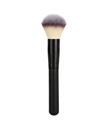 Makeup Brush Powder Brush Foundation Blush Bronzer Contour Face Blender Brush Professional Mineral Blending Buffing Kabuki Brushes Thick and Dense Soft Synthetic Fibers (Black)