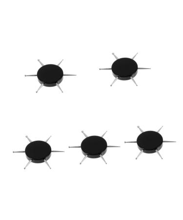 DOITOOL 5pcs Nail Art Drill Pen Manicure Rock Para U as Nail Art Tracing Tools Gemstone Nail Art Tool Crystal Nail Art Pen Picker Nail Art Paint Tool Stainless Steel Miss Round Rhinestone