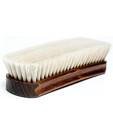 Collonil 1909 Fine Polishing Brush Made with Real Natural Goat Hair with Wood Handle (6 in.) for Polishing & Cleaning All Designer Leather Shoes Clothes and Handbags. by Collonil - Buy Online on SooperMarket.com
