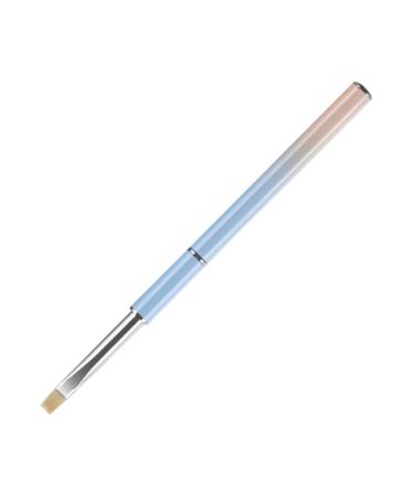 Healeved Nail Flower Uv Gel Nail Art Pen Gradient Tools Nail Art Brush Rhinestone Tool Equipment Metal Rod Tools Dot Pen Nail Stamping Tool Draw Flowers Nail Brush Manicure Liner Size 7 As Shown