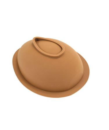 CIYODO Egg Silicone Mold Silicone Molds Silicone Dessert Molds Silicone Chocolate Mold 3D Egg Shape Soap 18.2X14.5X5.8CM Coffee