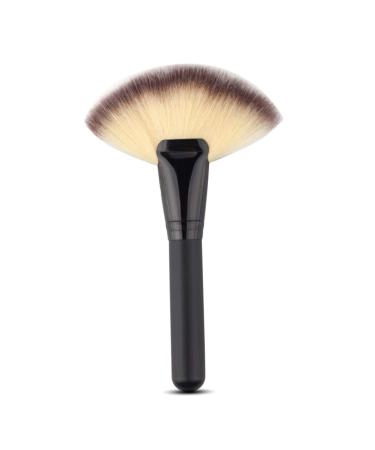 1Pc Big Large Fan Top Brush Makeup Tools Fan Head Face Brush Contour Concealer Powder Blush Eyeshadow Nose Smudge Brush Beauty