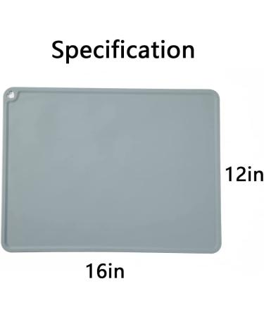 CZPET Pet Food Mat - Non-Slip Cat and Dog Feeding Placemat for Food and Water Dispenser - Easy to Clean Meal Mat for Large, Medium, and Small Pets - Buy Online on SooperMarket.com