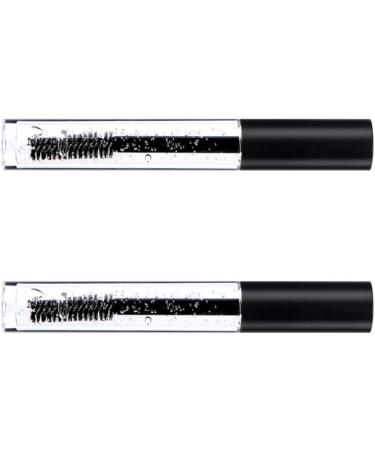 Clear Eyebrow Setting Gel Waterproof Liquid Brow Shaping Gel Long Lasting Brow Gel with Brush 2PCS Eyebrow Gel - Buy Online on SooperMarket.com