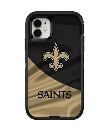 Skinit Decal Skin Compatible with OtterBox Defender iPhone 11 Case - Officially Licensed NFL New Orleans Saints Design