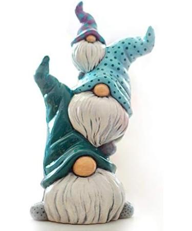 DIY Ceramic Gnome Keepsake Kit - Paint Your Own Happy Gnomes - Buy Online on SooperMarket.com