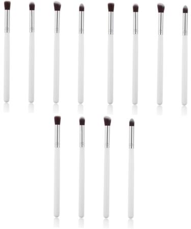 Healeved 12 Pcs Eye Make-up Brush Kit Eye Eyeshadow Brush Concealer Brush Makeup Brushes Eye Kits White - Buy Online on SooperMarket.com