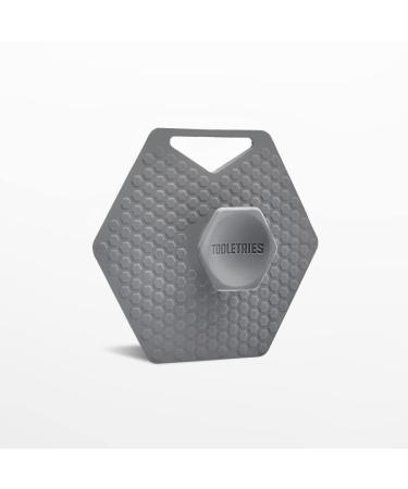 Tooletries Body Scrubber - Exfoliating & Deep Cleaning Silicone Bathroom Accessory - Grey - Buy Online on SooperMarket.com