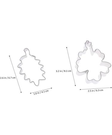 IMIKEYA 18 Pcs 430 Dessert Molds DIY Baking Molds Cake Mold Fondant Mold Cookie Stainless Steel mediumx3pcs Silverx3pcs - Buy Online on SooperMarket.com