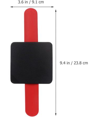 FOMIYES hair dyeing board pat belt dyeing balayage board hair dye paddle hair highlighting board hair dyeing tools hair highlighting tool hair coloring tool Silica gel wristband care - Buy Online on SooperMarket.com