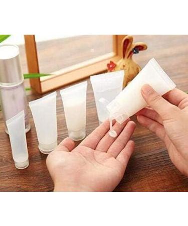 20PCS 15ml/20ml/30ml/50ml/100ml Clear Empty Refillable Plastic Soft Tubes Cosmetic Sample Bottles Jars Makeup Travel Containers for Lip Balms Lip Gloss Shampoo Shower Gel Body Lotion (20ml) - Buy Online on SooperMarket.com