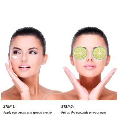 Watermelon & Lemon Eye Pads - Hot & Cold Gel Masks (2 Pack) - Reusable for Puffiness & Swelling - Buy Online on SooperMarket.com