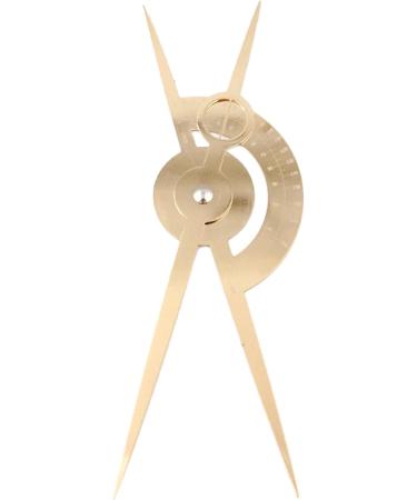 TOOYFUL Brake Caliper Professional Eyebrow Drawing Tool Removable Reusable Tag for Make Up Shaper DIY Symmetrical Tool - Gold - Buy Online on SooperMarket.com
