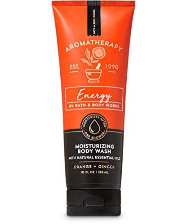 Bath & Body Works Aromatherapy Energy Orange Ginger Moisturizing Body Wash 10 fl oz / 296 mL