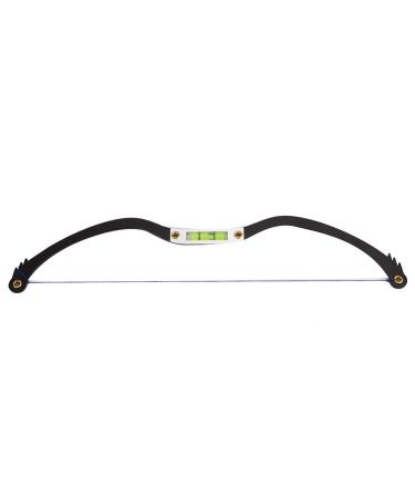 Flexible Aluminum Alloy Eyebrow Line Marker Ruler with Sponge Measure Tool for Precise Positioning Reduced Design Time and Strong Adsorption (Black)
