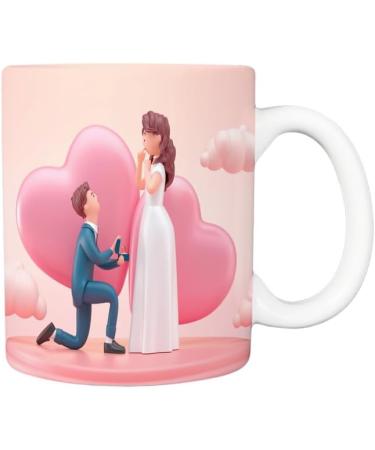 Handicraft Bazarr Best Gift On Propose Day | Valentine Week Gift | Gift For Women Men | Premium Quality Coffee Mug - Buy Online on SooperMarket.com