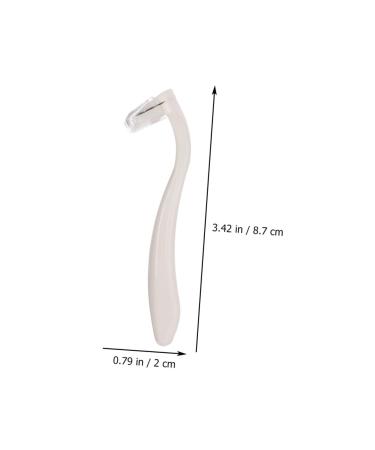 Beavorty 6 STK Women's Electric Razor & Manual Body Shaver Bikini Trimmer Tool Hair Clip Miss-free Steel White 2PCS 8.7x2cm - Buy Online on SooperMarket.com