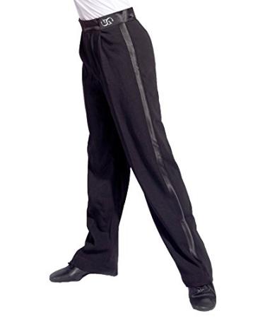 SCGGINTTANZ GD5101 Kid Latin Modern Ballroom Dance Professional Race/Performance Shirt or Pants for Boys (Fba)pants(black) 9 Years