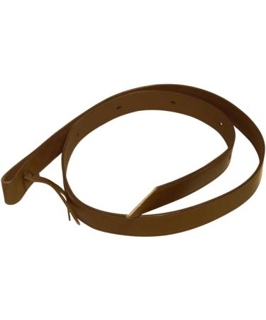PFIFF 004334 Off-Billett Western Saddle Girth - Premium Leather Brown 45 x 4.5cm - Perfect for Western Riding | International Shipping Available - Buy Online on SooperMarket.com