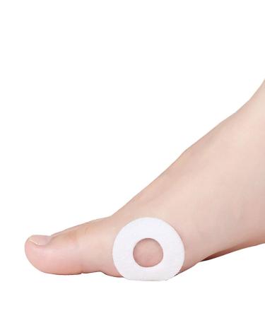 FOMIYES 6Pcs Corn Cushions & Callus Removers - Self-Adhesive Treatment Pads for Foot Care - Toe Protectors to Reduce Pain (White) - Buy Online on SooperMarket.com
