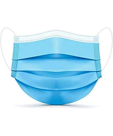 3 Ply Disposable Face Masks - Comfortable & Breathable | Pack of 60 - International Shipping Available - Buy Online on SooperMarket.com