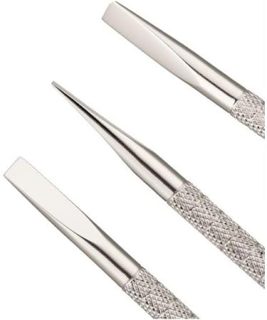 Stainless Steel Nail & Cuticle Care: Precision Toolsfor At-Home Manicures & Pedicures-Expert Silver - Buy Online on SooperMarket.com