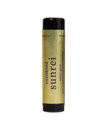 Cocokind Highlighter Stick | Sunrei Reishi Gold Lightweight Highlighter | Plant-Based Natural Makeup, 0.5 oz 2. Sunrei Reishi Gold