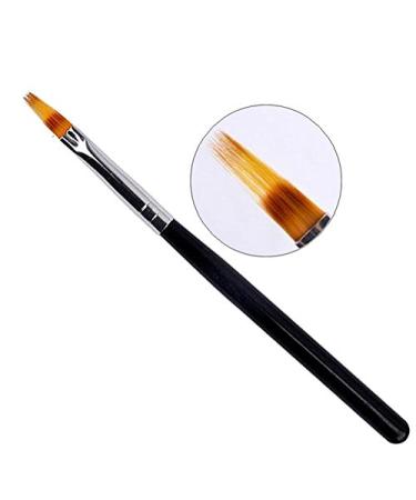 Shop Ombre Brush - Black Baby Boomer Gradient Nail Art Brush with Fringes | International Shipping Available - Buy Online on SooperMarket.com