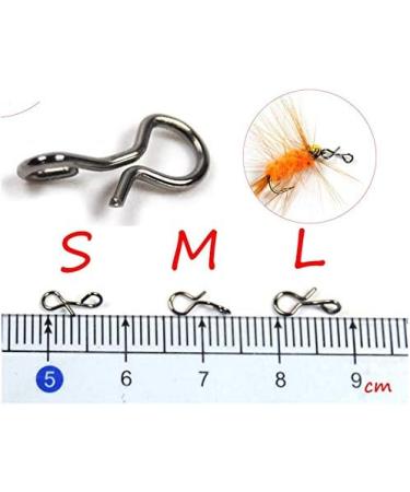 Greatfishing Stainless Steel Quick Change Fly Hook Snap Combo - 150pc, 3 Sizes - Buy Online on SooperMarket.com