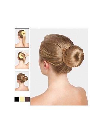 JIAHAO Hair Bun Set - Chignon Bun Maker Accessory for Dancers & Ballet Girls | Beige | 1 Piece - Buy Online on SooperMarket.com