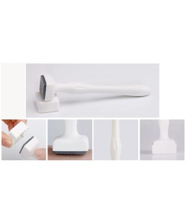 140 Pins Non-Adjustable Microneedling Derma Stamp for Hair Loss and Beard Growth - Dermastamp Pen 0.25mm - Buy Online on SooperMarket.com