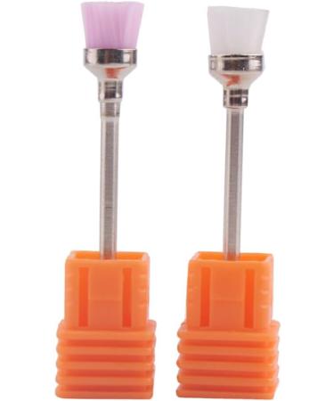 Dajidafu Nail Drill Bits Brush Portable Salon Manicure Fingernail Toenail Remover Pedicure Cleaning Replacement Parts Accessories Pink - Buy Online on SooperMarket.com