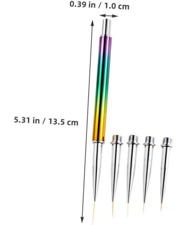 Gogogmee 1 Set Nail Art Drawing Pen Nail Art Pen Nail Art Liner Pen Nails Brush Pen Manicure Tools Nail Pens Manicure Pens Nail Salon Nail Drawing Pens Nail Line Pens Nail Design Brush - Buy Online on SooperMarket.com