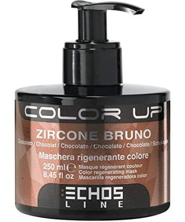 COLOR UP Hair Manicure Coating Treatment 8.45fl.oz/No Ammonia No Oxident/Made in Italy (Chocolate Brown)