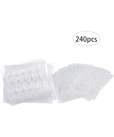 Double-Side Nail Adhesive Tabs Nail Jelly Double-Sided Adhesive Nail Glue Stickers 10 Sheets (240PCS) Professional and Attractive - Buy Online on SooperMarket.com