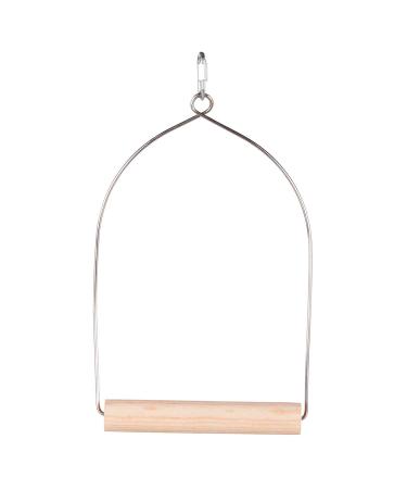 Trixie 5827 Wooden Bow Swing 15 27 cm Beige Beige 15 27 cm (Pack of 1)
