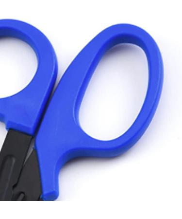 Versatile Medical Scissors - Stainless Steel & PP Plastic for Emergencies | Durable Blue Outdoor Camping Tool - Buy Online on SooperMarket.com