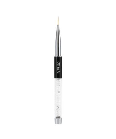 11mm Nail Art Painting Brush Crystal Acrylic UV Gel Line Pen Manicure Nail Liner Brush Nal Art Painting Brushes for UV Gel Builder Nail Drawing Line