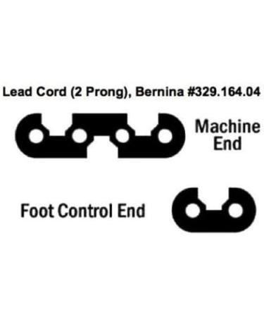 Sew-Link Lead Power Cord (2 Prong) 329.164.04 for Bernina Sewing Machines - Buy Online on SooperMarket.com