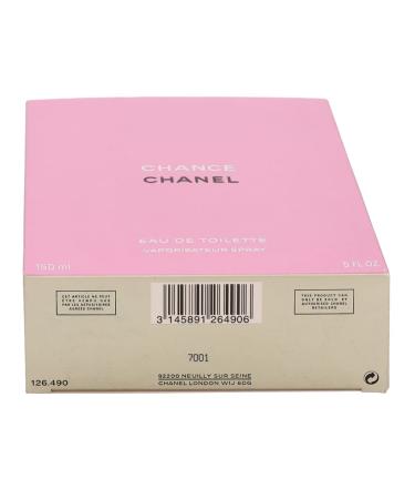 Chanel Chance Eau de Toilette Spray for Women 0.17 Pound Jasmine 3.4 Fl Oz (Pack of 1) - Buy Online on SooperMarket.com